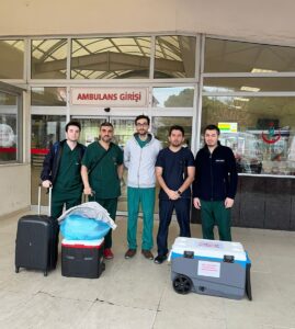 DENİZLİ (AA) – Denizli'de beyin kanaması sonucu kaldırıldığı hastanede beyin