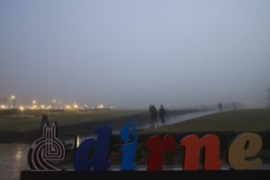 EDİRNE (AA) – Edirne'de sis dünden beri etkili olmaya devam