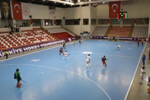 AMASYA (AA) – Erkekler Salon Hokey Süper Lig Süper Final