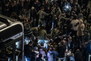 - Aşırı sağcı İsrailliler, işgal altındaki Batı Şeria'nın Kalkilya bölgesinde