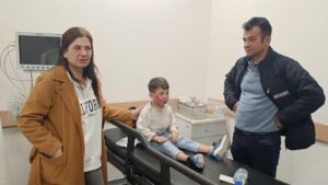 HATAY (AA) – Hatay'ın Samandağ ilçesinde sahipsiz köpeğin saldırısına uğrayan