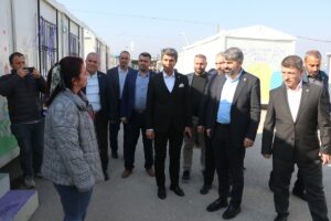 HATAY (AA) – Hür Dava Partisi (HÜDA PAR) Deprem Bölgesi