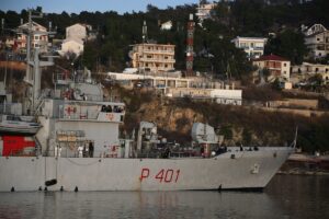 ŞİNGİN (AA) – İtalya ile varılan anlaşma kapsamında Arnavutluk'a kurulan