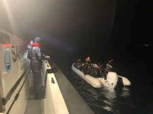 İZMİR (AA) – İzmir'in Çeşme ve Foça ilçeleri açıklarında Yunanistan