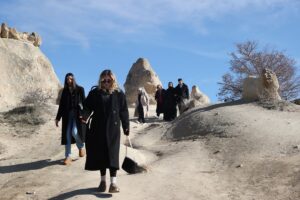 NEVŞEHİR (AA) – Kapadokya'da 2024'te konaklayan yerli ve yabancı turist