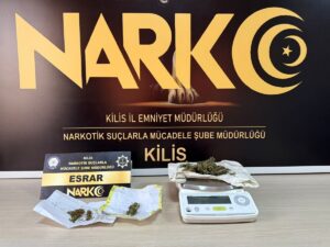 KİLİS (AA) – Kilis'te uyuşturucu operasyonunda gözaltına alınan 5 zanlı
