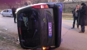 KIRIKKALE (AA) – Kırıkkale'de polisin "dur" ihtarına uymayarak kaçan ve