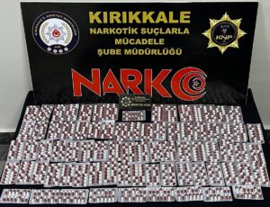KIRIKKALE (AA) – Kırıkkale'de düzenlenen uyuşturucu operasyonunda gözaltına alınan 4