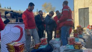 ŞAM (AA) – Türk Kızılay'ın Suriye Kızılay ile ortaklaşa düzenlediği