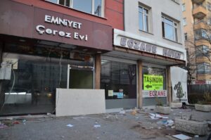 KONYA (AA) – Konya'nın Selçuklu ilçesinde yıkım kararı alınan ve