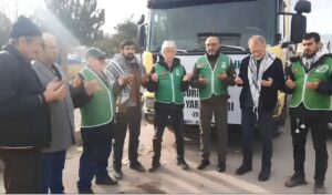 KÜTAHYA (AA) – Kütahya’dan, Suriye'deki ihtiyaç sahiplerine ulaştırılmak üzere bir