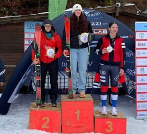 ERZURUM (AA) – Milli kayakçı Ceren Reyhan Yıldırım, İtalya’da düzenlenen