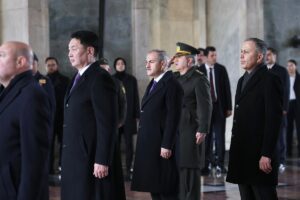 ANKARA (AA) – İçişleri Bakanı Ali Yerlikaya, Moğolistan Cumhurbaşkanı Khurelsukh