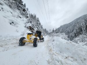 ARTVİN (AA) – Artvin, Giresun ve Rize'de kar dolayısıyla kapanan