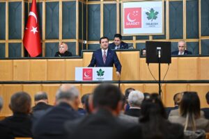 TBMM (AA) – Saadet Partisi Genel Başkanı Mahmut Arıkan, DEM