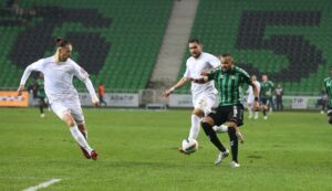 - Sakaryaspor: 1 - Manisa FK: 2