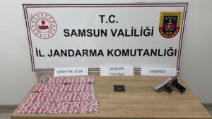 SAMSUN (AA) – Samsun'da düzenlenen uyuşturucu operasyonlarında 3 şüpheli gözaltına