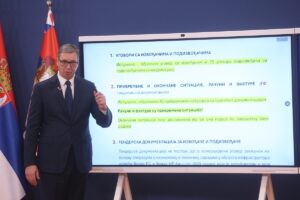 BELGRAD (AA) – Sırbistan Cumhurbaşkanı Aleksandar Vucic, Novi Sad kentindeki