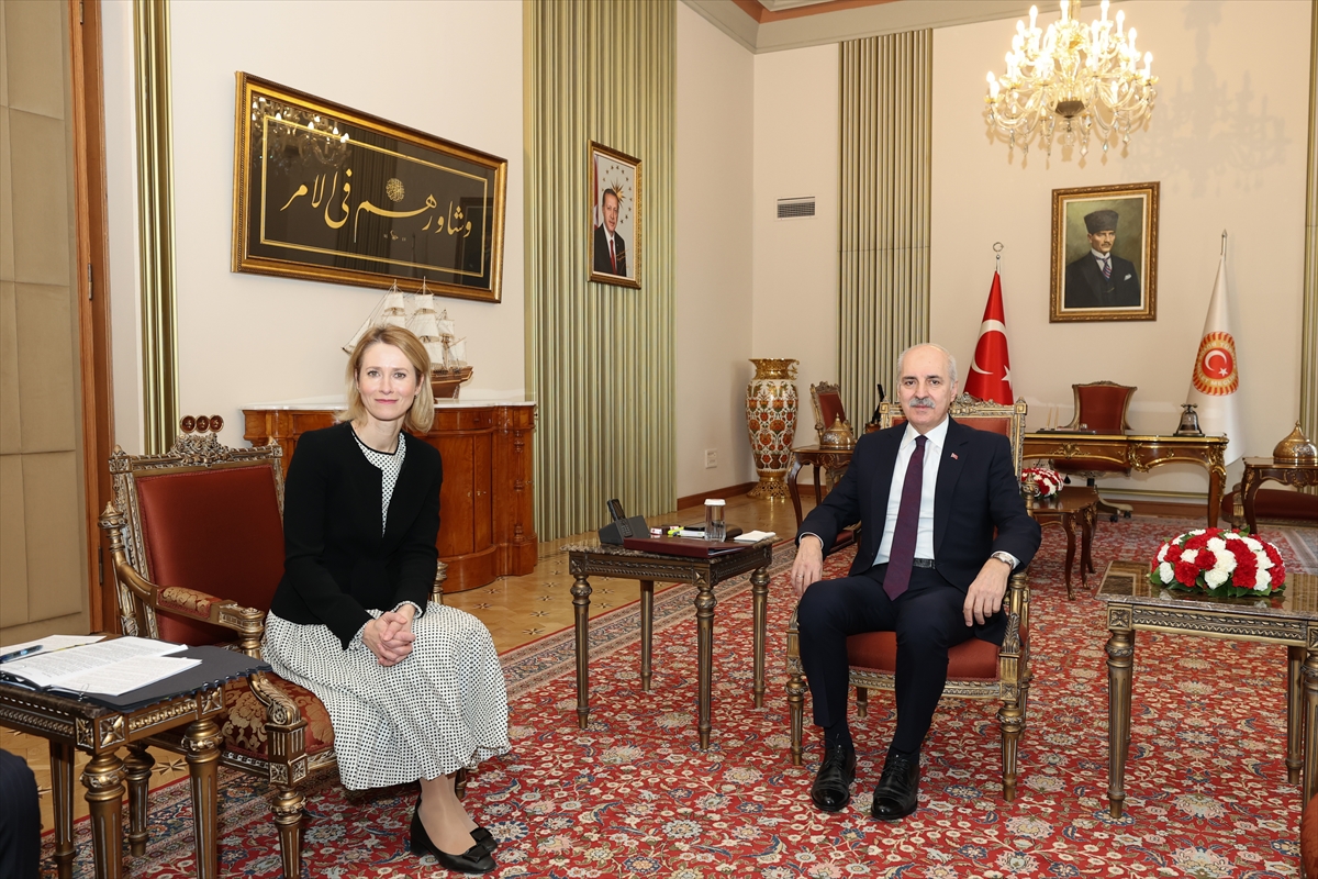 TBMM (AA) – TBMM Başkanı Numan Kurtulmuş, Avrupa Birliği (AB)