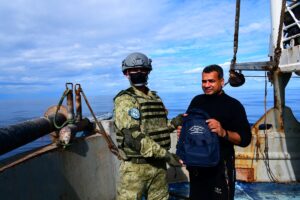 ANKARA (AA) – Milli Savunma Bakanlığı, TCG Salihreis fırkateyninin "Denizde