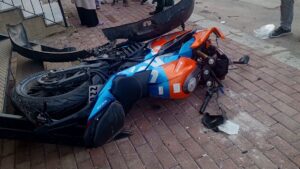 - Kaza anı güvenlik kamerasınca kaydedildi