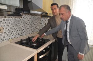 HAKKARİ (AA) – Hakkari'nin Yüksekova ilçesinde boru hattı çalışmalarının tamamlanmasıyla