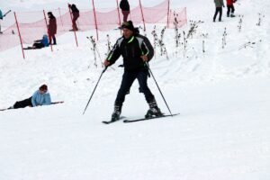 KASTAMONU (AA) – Ilgaz Dağı'ndaki Yurduntepe Kayak Merkezi'nde yarıyıl tatili