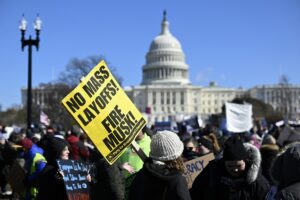 NEW YORK (AA) – ABD’nin başkenti Washington’da binlerce kişi, ABD