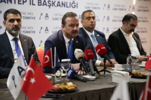 - "161'inci parti olarak kurulduk. Şu an 4'üncü ayımızda anketlerde