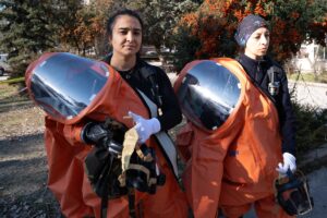 ANKARA (AA) – Ankara Üniversitesi'nde "Acil Durum ve Yangın Tatbikatı"