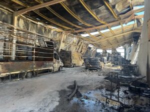 ANTALYA (AA) – Antalya'nın Muratpaşa ilçesindeki bir atölye ve yakınındaki