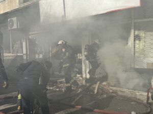 ANTALYA (AA) – Antalya'nın Muratpaşa ilçesinde matbaa deposunda çıkan yangında