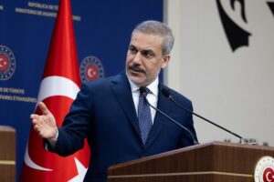 ANKARA (AA) – Dışişleri Bakanı Hakan Fidan, ABD'nin Gazze Şeridi'ndeki