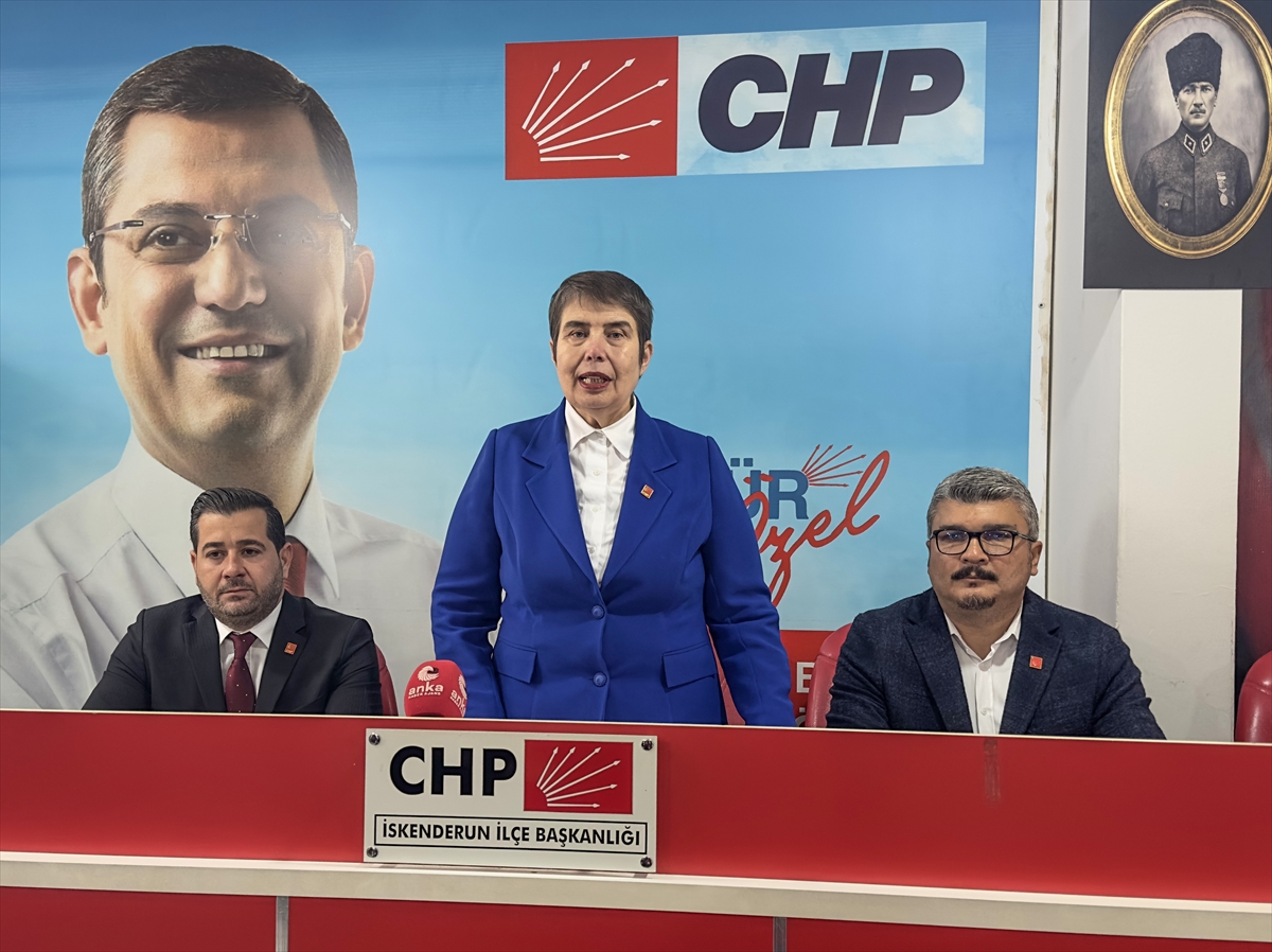 CHP Genel Başkan Yardımcısı Şahbaz, Hatay'da konuştu: