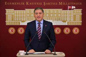 TBMM (AA) – CHP Grup Başkanvekili Murat Emir, Merkez Bankasının
