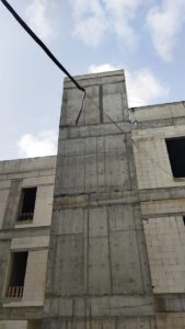 ÇORUM (AA) – Çorum'da hastane inşaatında vinç sepetinin düşmesi sonucu