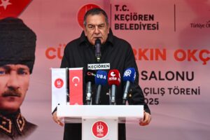 ANKARA (AA) – Cüneyt Arkın Okçuluk Spor Salonunun açılış töreni