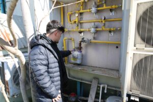 DENİZLİ (AA) – Denizlispor Kulübü Haluk Ulusoy Tesisleri'nin doğal gazı,