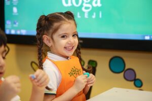 İSTANBUL (AA) – Doğa Koleji'nin, 5 yaş üzeri anaokulu, 1,