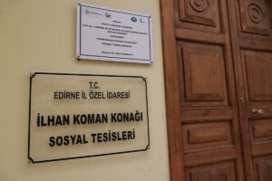 EDİRNE (AA) – Edirne'de ihya edilen tarihi İlhan Koman Konağı