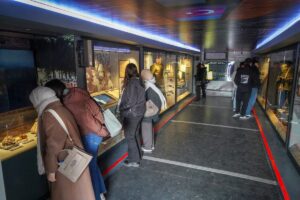 EDİRNE (AA) – Çanakkale Savaşları'ndan kalma objelerin yer aldığı ve