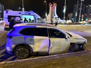 ELAZIĞ (AA) – Elazığ'da 2 otomobilin çarpışması sonucu 5 kişi