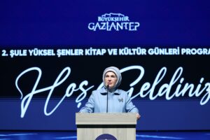 GAZİANTEP (AA) – Cumhurbaşkanı Recep Tayyip Erdoğan'ın eşi Emine Erdoğan,