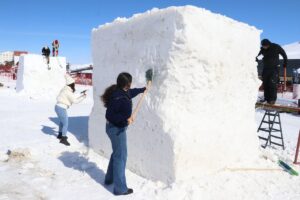 KAYSERİ (AA) – Erciyes Kayak Merkezi'nde düzenlenen Uluslararası Erciyes Kar