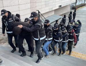 ESKİŞEHİR (AA) – Eskişehir merkezli 9 ilde düzenlenen yasa dışı