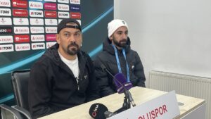 BOLU (AA) – Trendyol 1. Lig'in 25. haftasında Amed Sportif