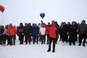 GİRESUN (AA) – Kışın beyaza bürünen ormanlarının görüntüsüyle ilgi gören