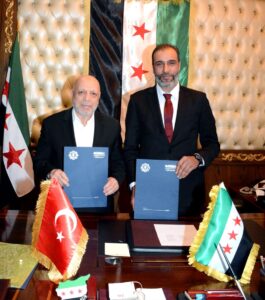 ANKARA (AA) – HAK-İŞ Genel Başkanı Mahmut Arslan, Suriye'de Çalışma