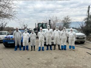 - Kuş gribinin belirlendiği kümeslerdeki 338 kanatlı hayvan itlaf edildi