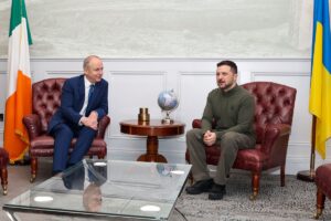 KİEV (AA) – Ukrayna Devlet Başkanı Volodimir Zelenskiy, İrlanda Başbakanı